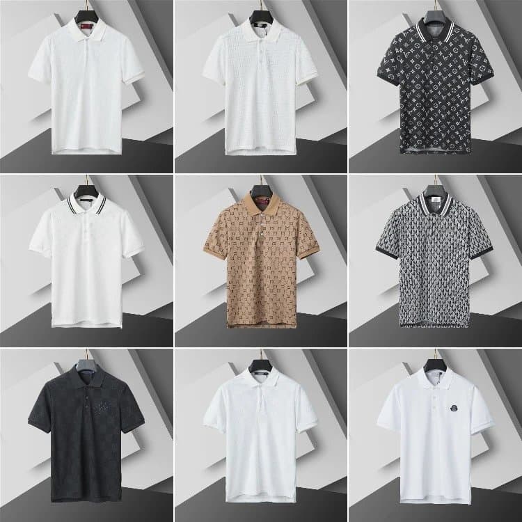 Louis Vuitton Monogram Polo Shirts [18 styles] | 7751572135