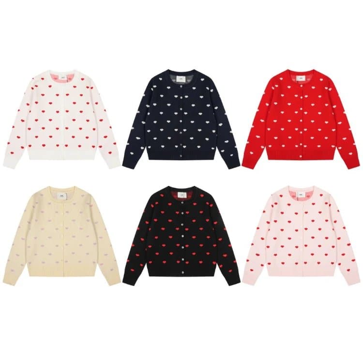 Love Hearts Knit Cardigan [6 styles] | 7751562119