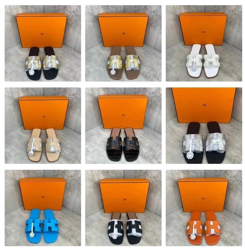 Hermès Oran Slide Sandals [35 styles] | 7571238858